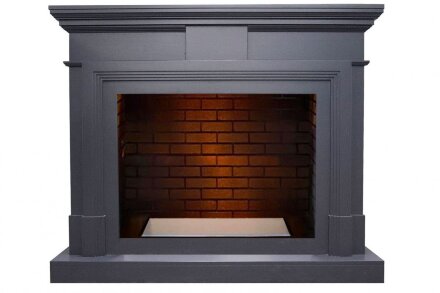 Каминокомплект Dimplex Coventry - Серый графит / Кирпич с очагом Cassette 600 NH