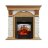 Каминокомплект Royal Flame Dublin - Дуб / Сланец белый с очагом Majestic FX M Black