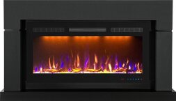 Каминокомплект Royal Flame Lindos Graphite Grey (Ширина 1470мм) с очагом Crystal 36 RF