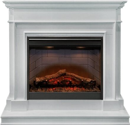 Каминокомплект Dimplex Newport - Белый с очагом Symphony 26&#039;&#039; DF2608-INT
