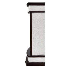 Портал Firelight Scala 25 сланец скалистый белый, тёмный дуб