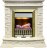 Каминокомплект Dimplex Luzern - Слоновая кость с очагом Danville Antique Brass FB2