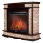 Портал Firelight Scala 25 сланец скалистый бурый, тёмный дуб