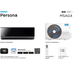 Midea MSAG4-09HRN8-I/MSAG4-09HRN8-O Persona сплит-система настенная