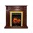 Каминокомплект Royal Flame Sorrento угловой - Орех с очагом Fobos FX Brass