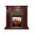 Каминокомплект Royal Flame Sorrento угловой - Орех с очагом Fobos FX M Black