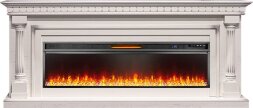 Каминокомплект Royal Flame Dallas 60 - Слоновая кость с патиной с очагом Vision 60 LED