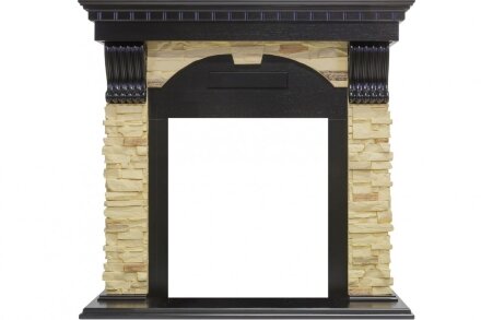 Каминокомплект Royal Flame Dublin - Венге / Сланец с очагом Majestic FX Black
