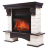 Портал Firelight Forte 25S камень белый, венге