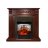 Каминокомплект Royal Flame Sorrento угловой - Орех с очагом Majestic FX M Black
