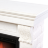 Портал Firelight Forte 25S камень белый, беленый дуб