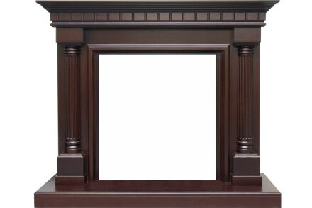 Каминокомплект Dimplex Dallas - Темный дуб с очагом Danville Antique Brass FB2