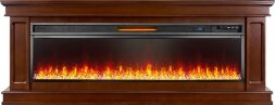 Каминокомплект Royal Flame Geneva 60 - Орех с очагом Vision 60 LED