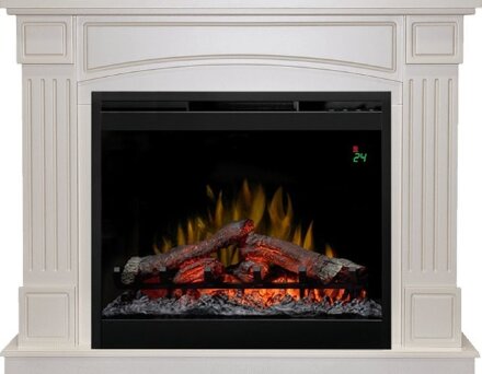 Каминокомплект Dimplex Boston - Алебастр с очагом Symphony 26&#039;&#039; DF2624-L