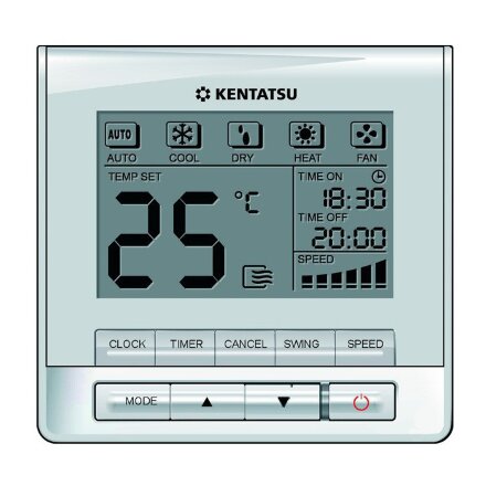 Kentatsu KSZA35HZAN1/1/KSUN35HZAN1/KPU65-D сплит-система кассетная