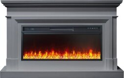 Каминокомплект Royal Flame Coventry - Серый (Ширина 1400 мм) с очагом Vision 42 LED