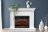 Каминокомплект Dimplex Sicilia - Белый дуб с очагом Symphony 26&#039;&#039; DF2608-INT