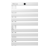 Thermex Njord White электрический полотенцесушитель
