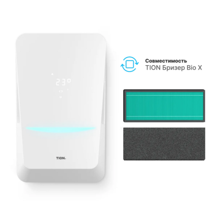  Bio X Base (G4/E11) приточная установка вентиляции для квартиры