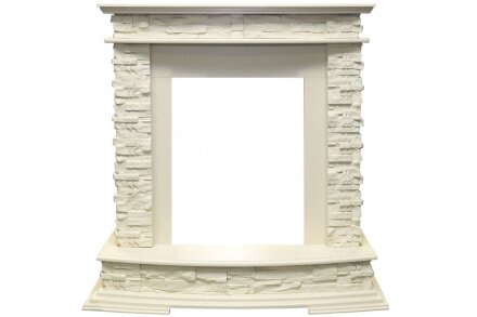 Каминокомплект Royal Flame Luzern - Слоновая кость с очагом Majestic FX M Black