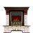Каминокомплект Royal Flame Pierre Luxe угловой - Темный дуб / Белый с очагом Aspen Gold