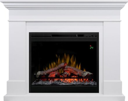 Каминокомплект Dimplex California - Белый (Высота 1005мм) с очагом Symphony 26&#039;&#039; DF2624-L