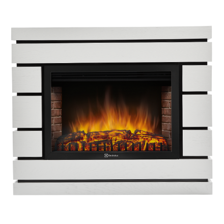Портал Firelight Moderno 30 белый дуб