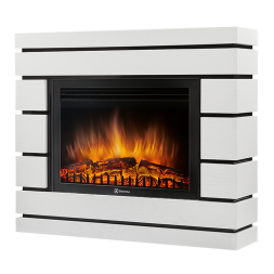 Портал Firelight Moderno 30 белый дуб