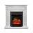 Каминокомплект Royal Flame Sorrento - Белый дуб с очагом Majestic FX Black