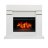 Каминокомплект Royal Flame Lindos - Белый (Высота 915 мм) с очагом Vision 26 EF LED FX