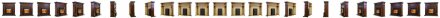 Каминокомплект Dimplex Alexandria - Махагон коричневый антик с очагом Flagstaff
