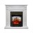Каминокомплект Royal Flame Sorrento - Белый дуб с очагом Majestic FX M Black