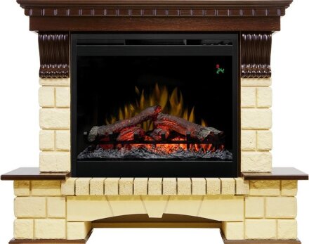 Каминокомплект Dimplex Pierre Luxe - Темный дуб / Шампань (Высота 1004мм) с Symphony 26&#039;&#039; DF2624-L