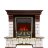 Каминокомплект Royal Flame Pierre Luxe - Темный дуб / Белый с очагом Aspen Gold