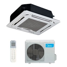 Midea MCA3U-12HRFNX(GA)/MOX230-12HFN8-Q(GA) (панель T-MBQ4-03E) кондиционер кассетный