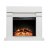 Каминокомплект Royal Flame Lindos - Белый с очагом Jupiter FX New