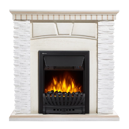 Портал Firelight Porto Classic сланец белый / белёный дуб
