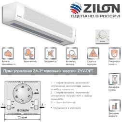 Zilon ZVV-2E24HP тепловая завеса