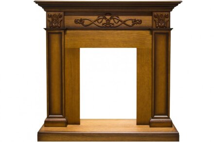 Каминокомплект Dimplex Verona - Дуб антик с очагом Danville Antique Brass FB2