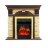 Каминокомплект Royal Flame Dublin угловой - Темный дуб / Сланец с очагом Majestic FX Brass